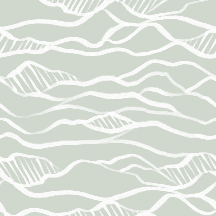 Bring the outdoors into your home with our Handmade Mountains Peel And Stick Removable Wallpaper!
