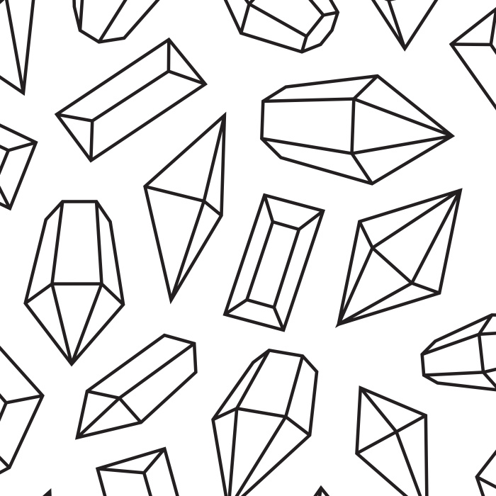 Make a classy and bold statement by decorating your walls with our Glass Gems Peel And Stick Removable Wallpaper!