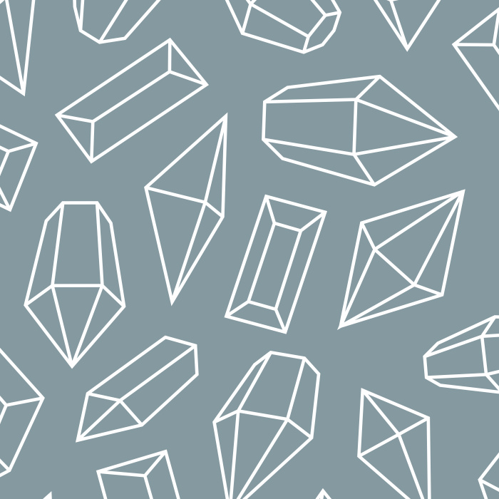 Make a classy and bold statement by decorating your walls with our Glass Gems Peel And Stick Removable Wallpaper!