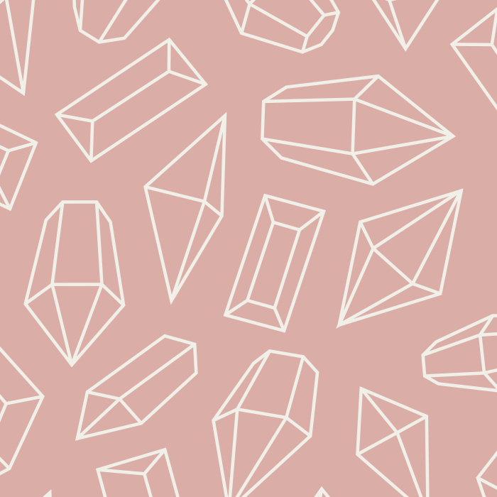 Make a classy and bold statement by decorating your walls with our Glass Gems Peel And Stick Removable Wallpaper!