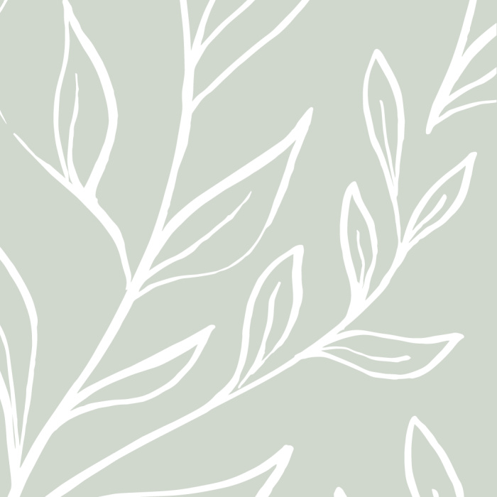 Spice up any space with the warm yellow of our Inked Leaves Peel And Stick Removable Wallpaper!