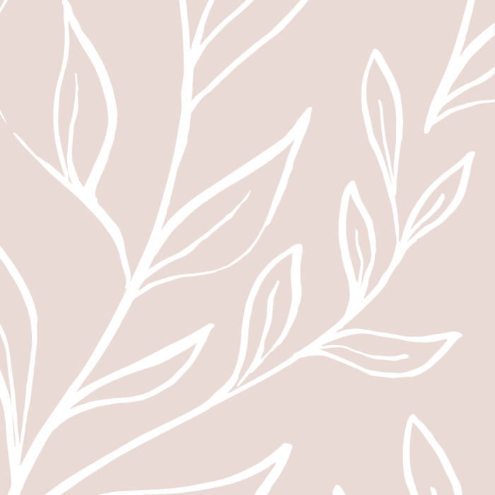 Spice up any space with the warm yellow of our Inked Leaves Peel And Stick Removable Wallpaper!