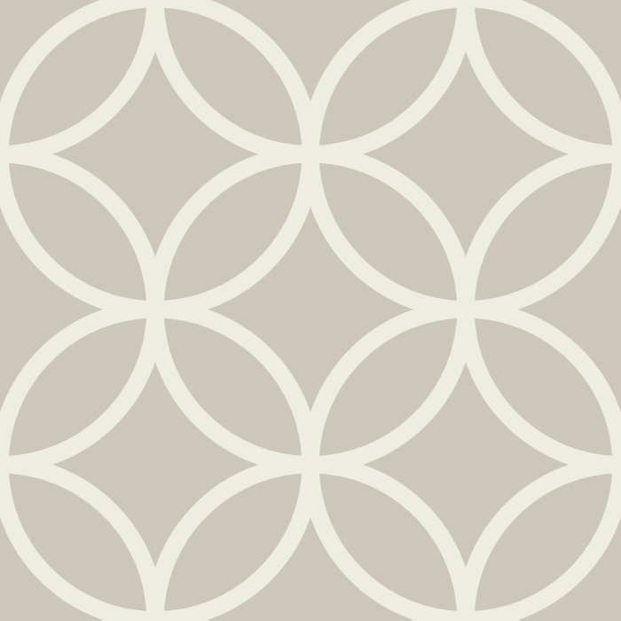 Transform the interior in your home with our Circular Pattern Peel And Stick Removable Wallpaper. 