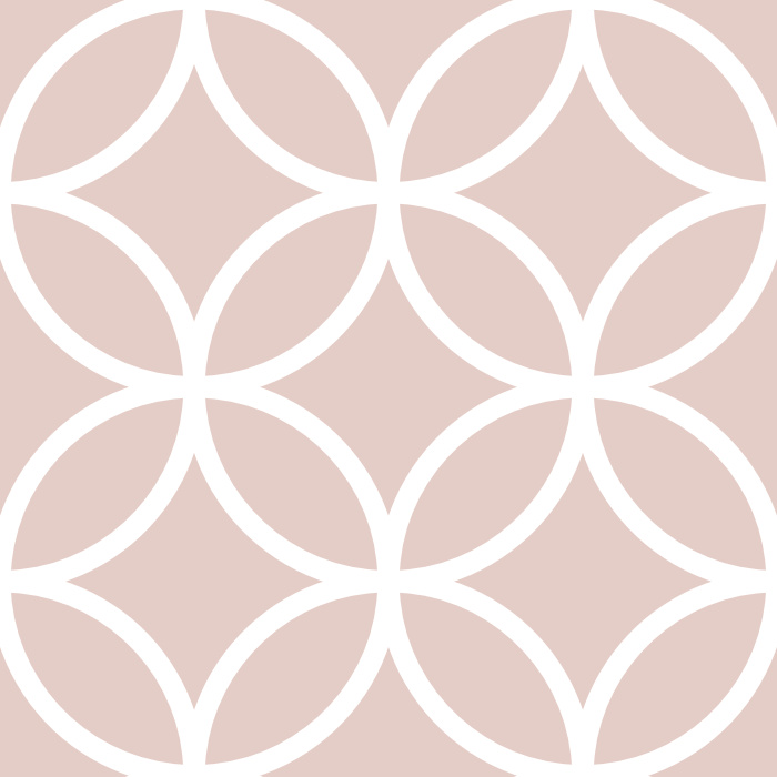 Transform the interior in your home with our Circular Pattern Peel And Stick Removable Wallpaper. 