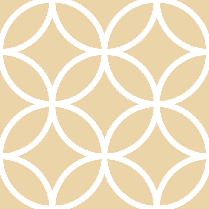 Transform the interior in your home with our Circular Pattern Peel And Stick Removable Wallpaper. 