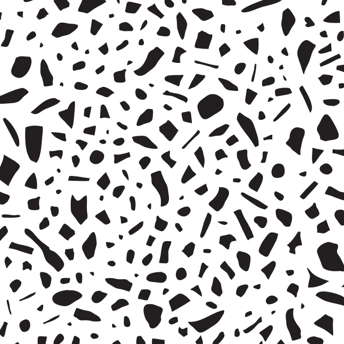 Abstract, terrazzo, fiasco, Picasso - there's beauty in the chaos of the simple Playful Terrazzo Peel And Stick Removable Wallpaper.