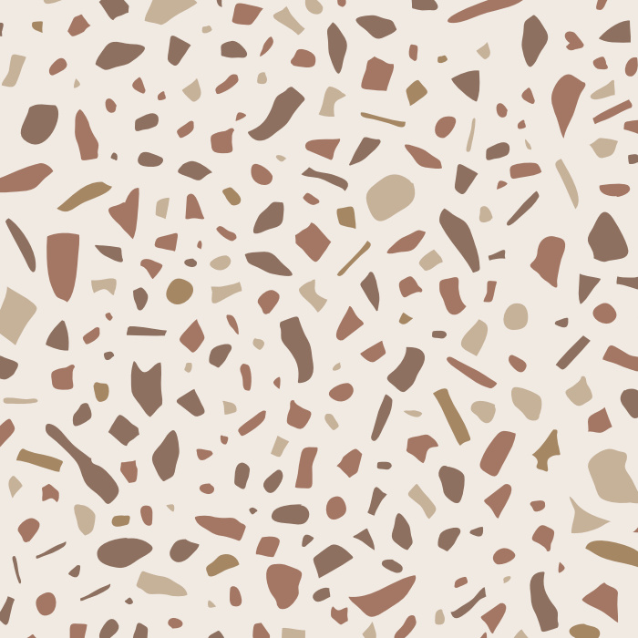 Abstract, terrazzo, fiasco, Picasso - there's beauty in the chaos of the simple Playful Terrazzo Peel And Stick Removable Wallpaper.