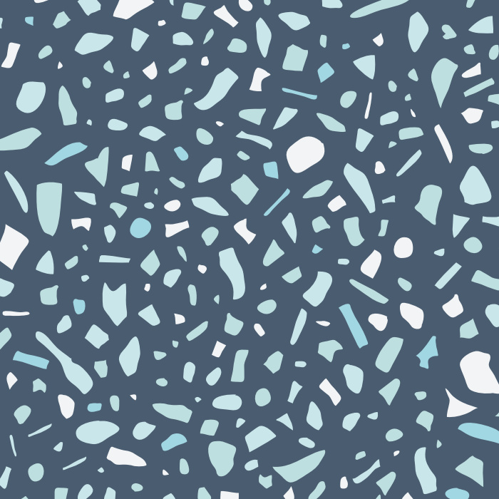 Abstract, terrazzo, fiasco, Picasso - there's beauty in the chaos of the simple Playful Terrazzo Peel And Stick Removable Wallpaper.