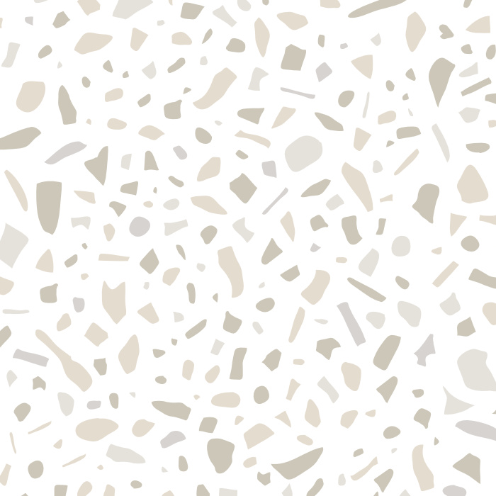 Abstract, terrazzo, fiasco, Picasso - there's beauty in the chaos of the simple Playful Terrazzo Peel And Stick Removable Wallpaper.