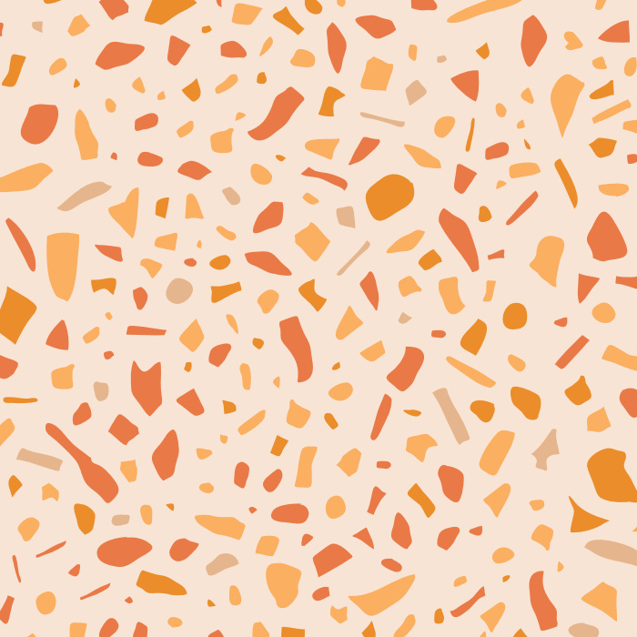 Abstract, terrazzo, fiasco, Picasso - there's beauty in the chaos of the simple Playful Terrazzo Peel And Stick Removable Wallpaper.