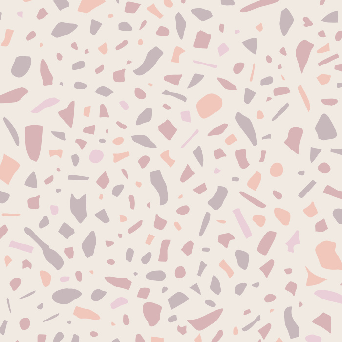 Abstract, terrazzo, fiasco, Picasso - there's beauty in the chaos of the simple Playful Terrazzo Peel And Stick Removable Wallpaper.