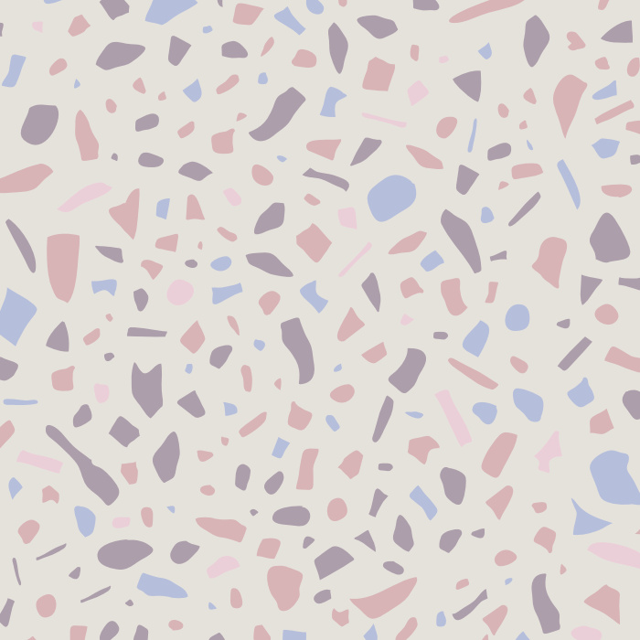 Abstract, terrazzo, fiasco, Picasso - there's beauty in the chaos of the simple Playful Terrazzo Peel And Stick Removable Wallpaper.