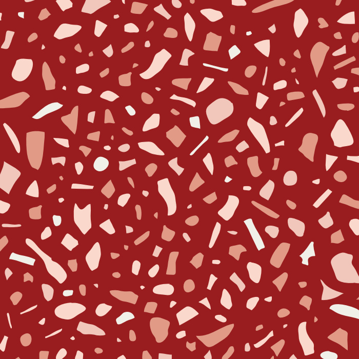 Abstract, terrazzo, fiasco, Picasso - there's beauty in the chaos of the simple Playful Terrazzo Peel And Stick Removable Wallpaper.