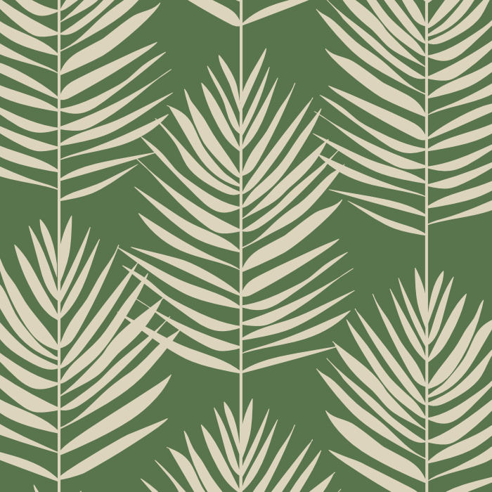 Stay in the comfort of your own home while bringing the feel of nature inside with our Pretty Palms Peel And Stick Removable Wallpaper.