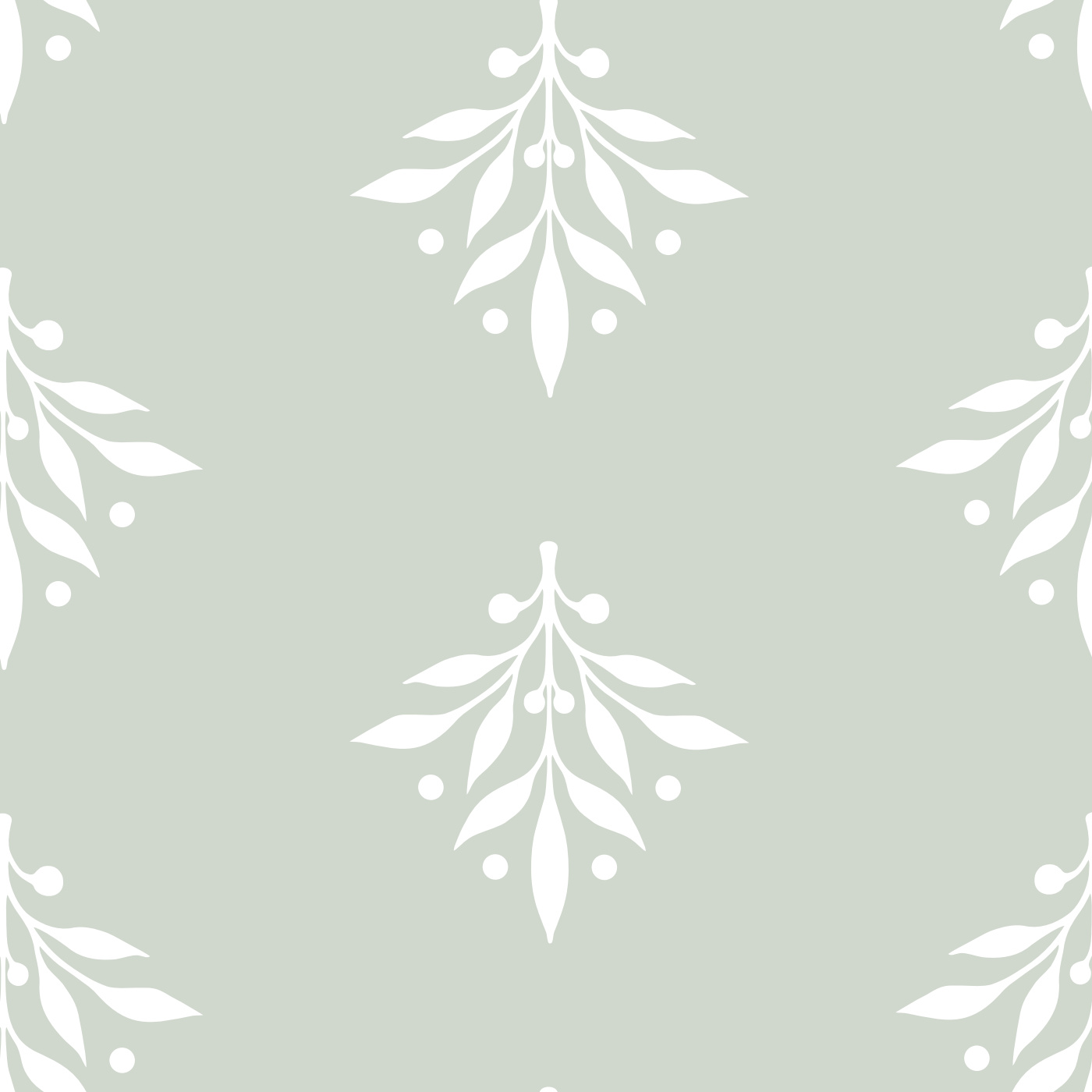Botanical Ornament Wallpaper
