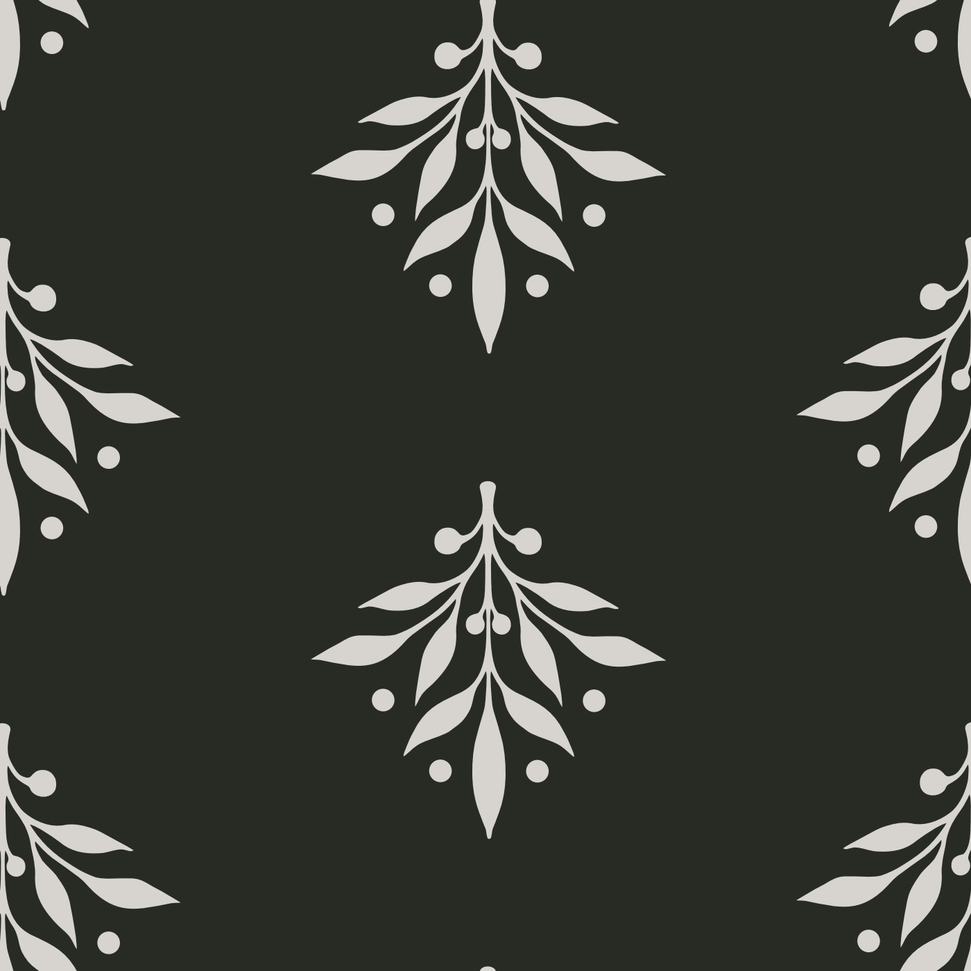 Botanical Ornament Wallpaper