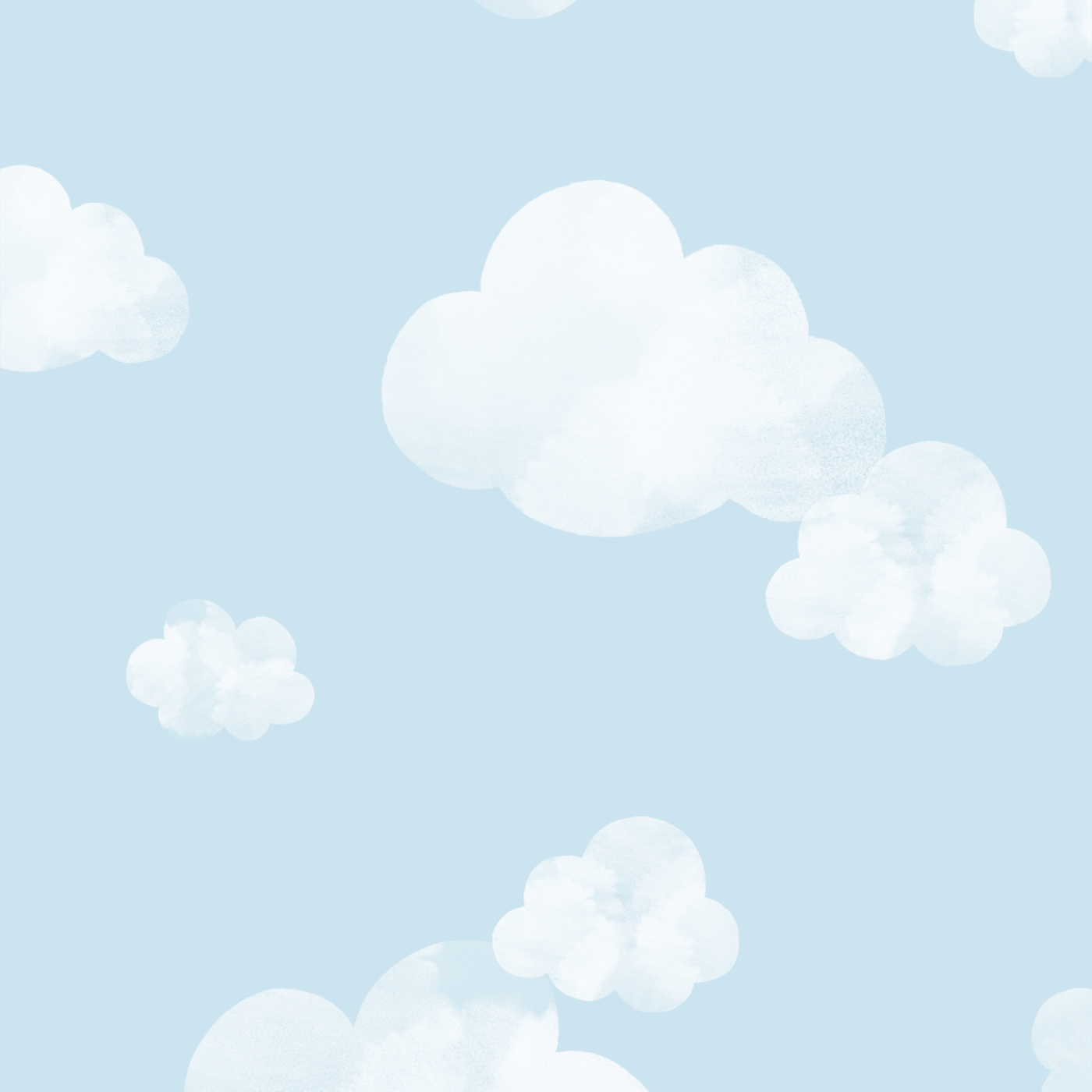 Organic Clouds Wallpaper