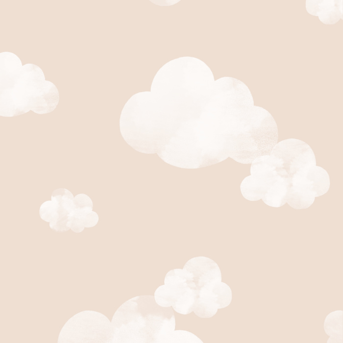 Create the fun atmosphere you’ve always imagined with our Organic Clouds Peel And Stick Removable Wallpaper.