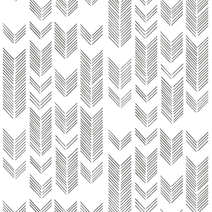 An interesting and unique, yet basic design - this is the description of our Brushed Chevron Peel And Stick Removable Wallpaper!
