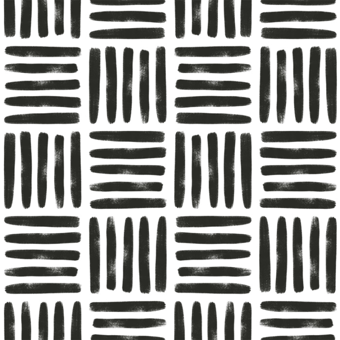 Bring the impression of textile to your walls with our Weaving Stacks Peel And Stick Removable Wallpaper!