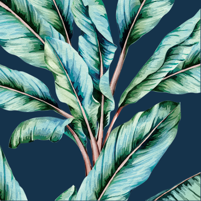 Transform your home into an oasis with our Lush Tropicana Peel And Stick Removable Wallpaper!