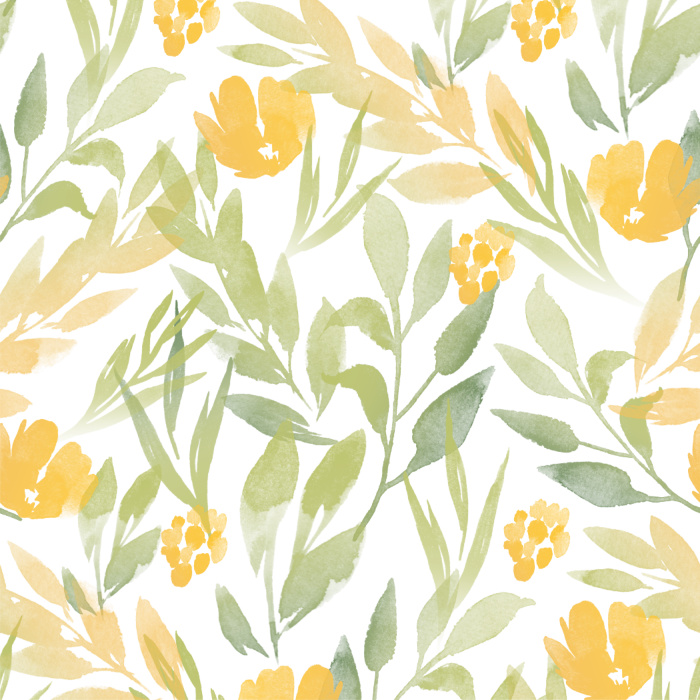 Bring the feel of nature to your walls with our Fall Bloom Peel And Stick Removable Wallpaper.