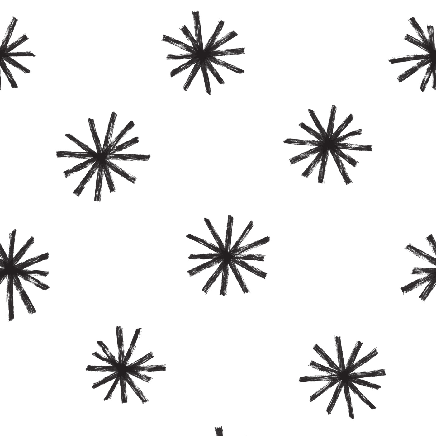 Starburst Doodles Wallpaper
