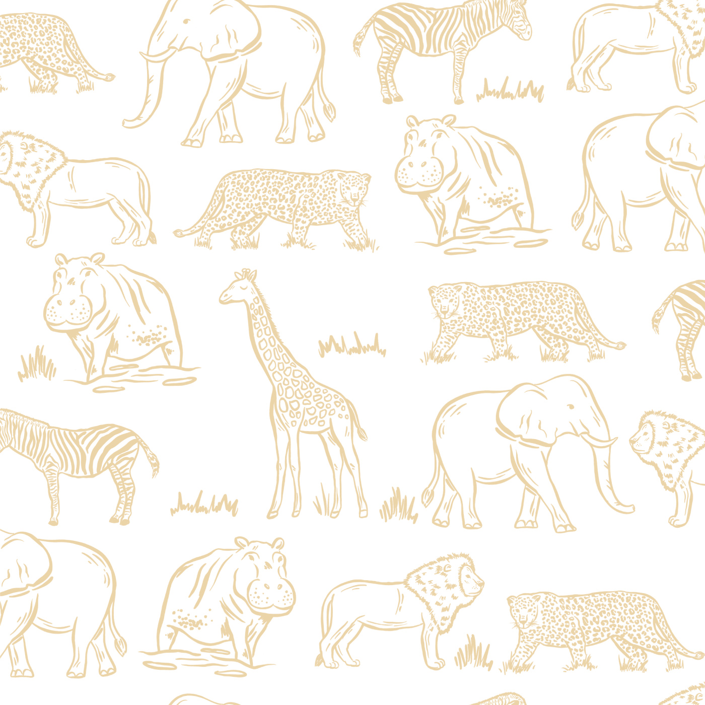 On Safari Wallpaper