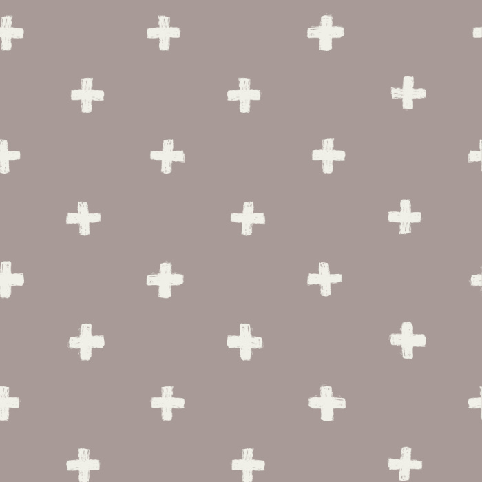 Create the positive, playful living space you’ve always wanted with our Plus Signs Peel And Stick Removable Wallpaper.