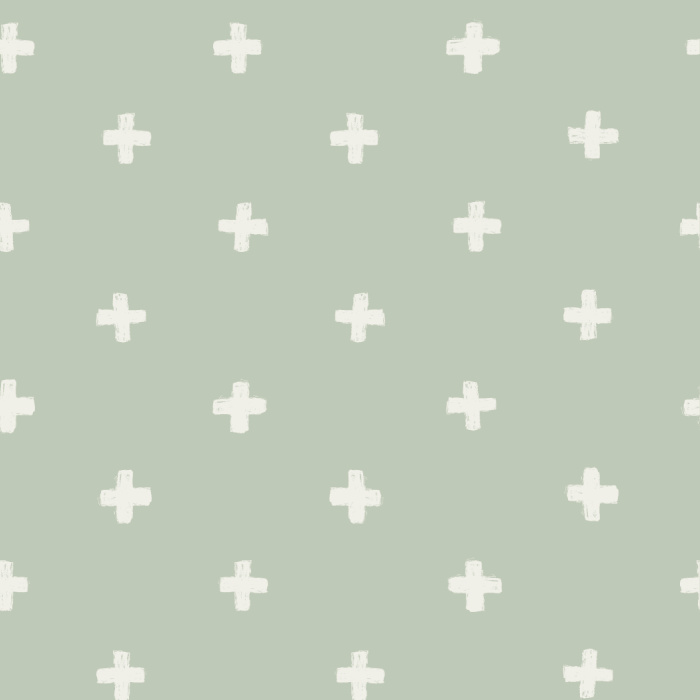 Create the positive, playful living space you’ve always wanted with our Plus Signs Peel And Stick Removable Wallpaper.
