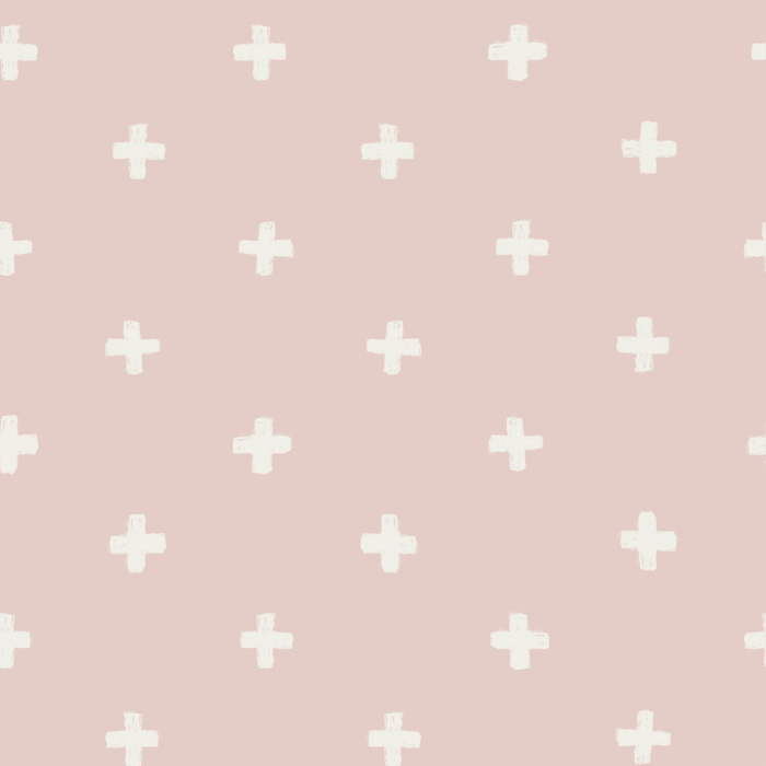 Create the positive, playful living space you’ve always wanted with our Plus Signs Peel And Stick Removable Wallpaper.