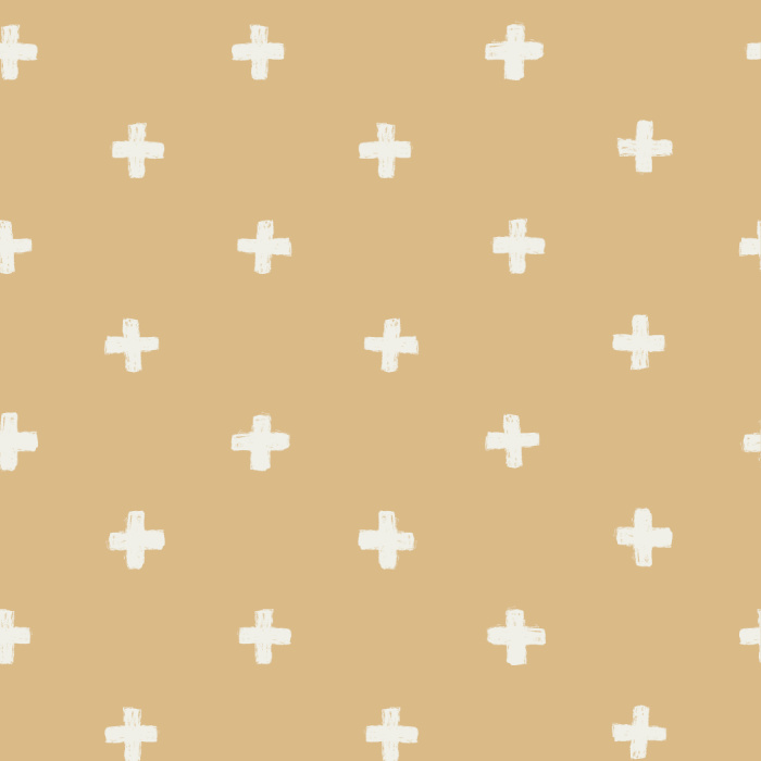 Create the positive, playful living space you’ve always wanted with our Plus Signs Peel And Stick Removable Wallpaper.