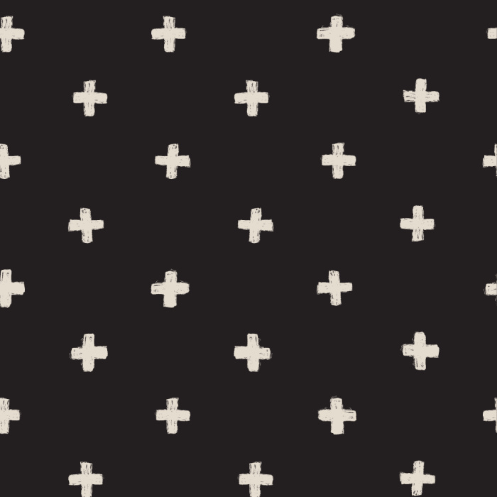 Create the positive, playful living space you’ve always wanted with our Plus Signs Peel And Stick Removable Wallpaper.