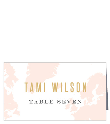 Make each of your guests feel welcome and important with our Adventure Begins Place Cards. 