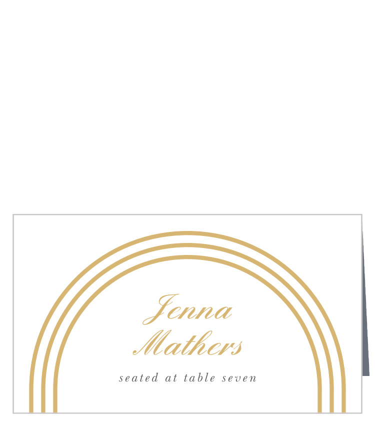 Simple Elegant Place Cards