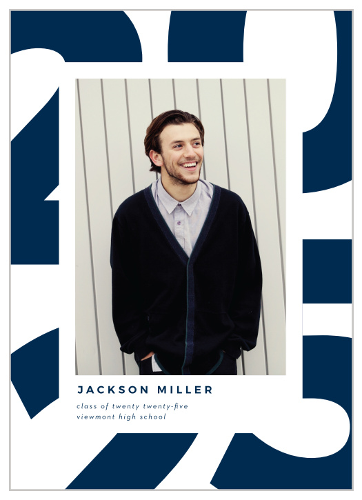 Share the amazing news of your academic achievement with family and friends when you send out our Oversized Year Graduation Announcements.