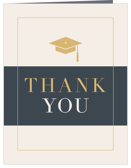 Thank your friends and family for celebrating your achievements, by sending them our Homeschooled Grad Graduation Thank You Cards!