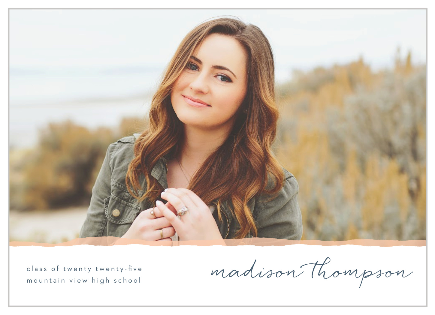 Torn Edge Graduation Announcements