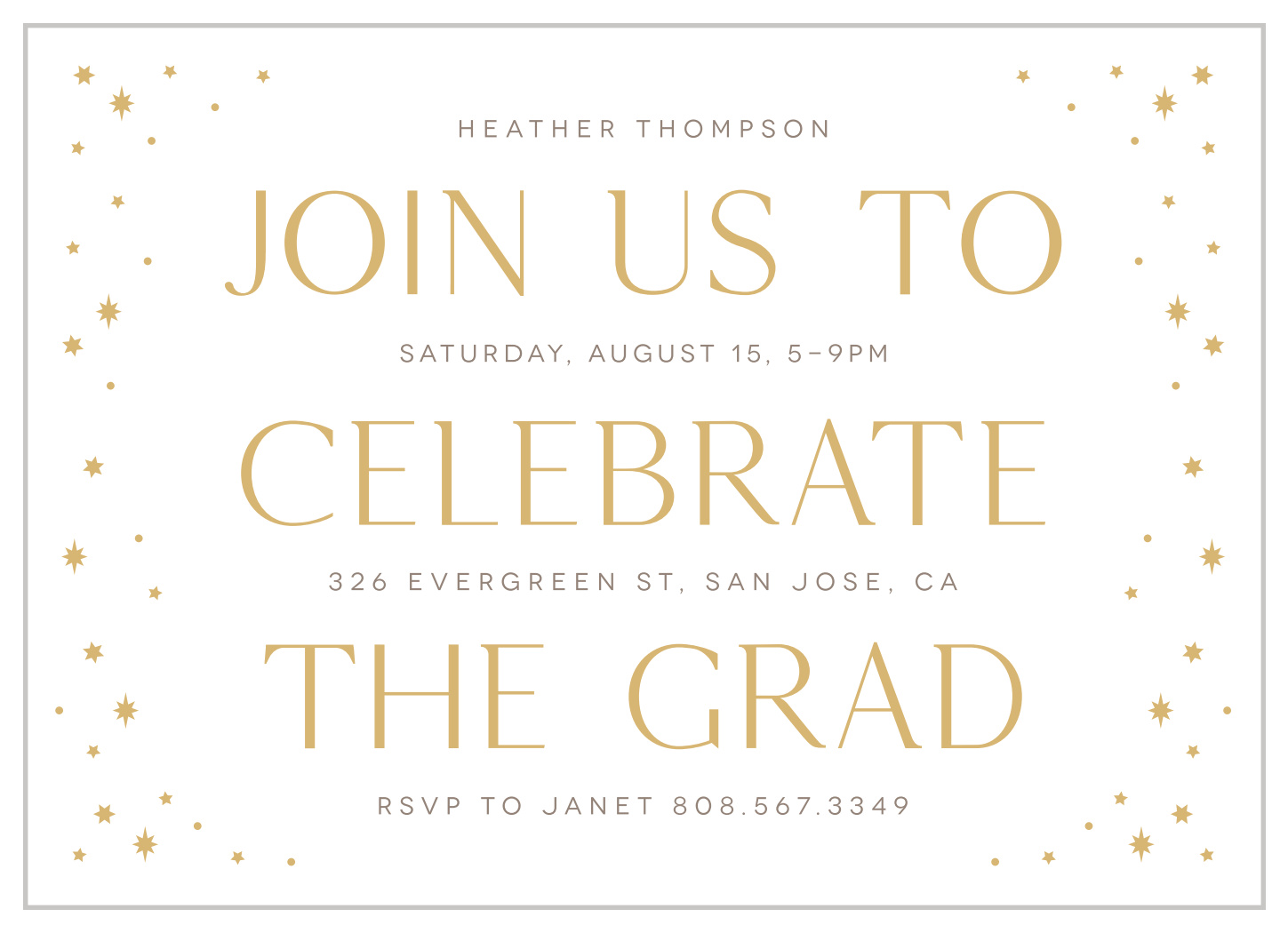 Cheers Collage Graduation Invitations