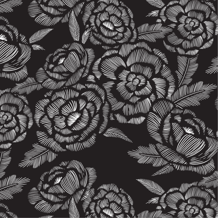 Peonies Peel and Stick Removable Wallpaper | 200+ Colors