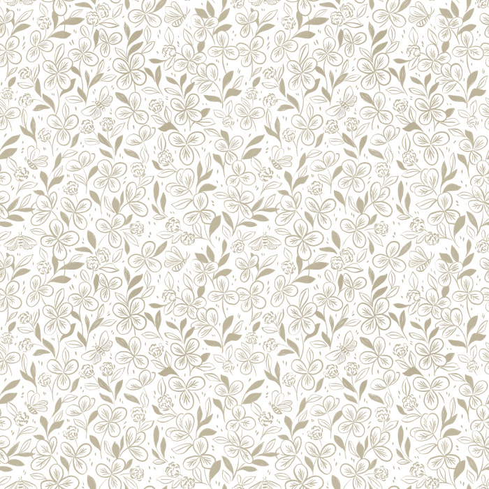 Transform any room in your home with our Lucky Clover Peel And Stick Removable Wallpaper!