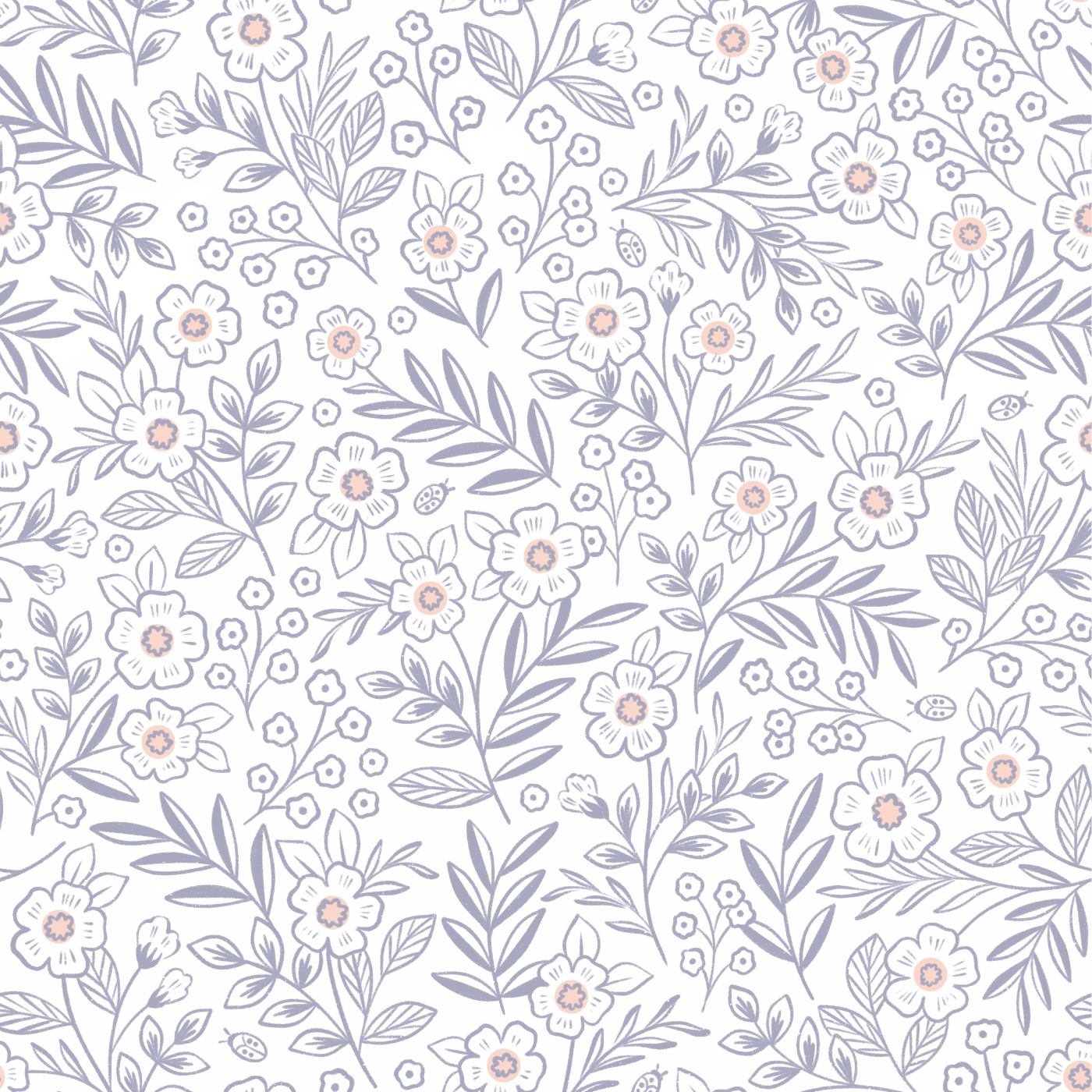 Garden Flora Wallpaper