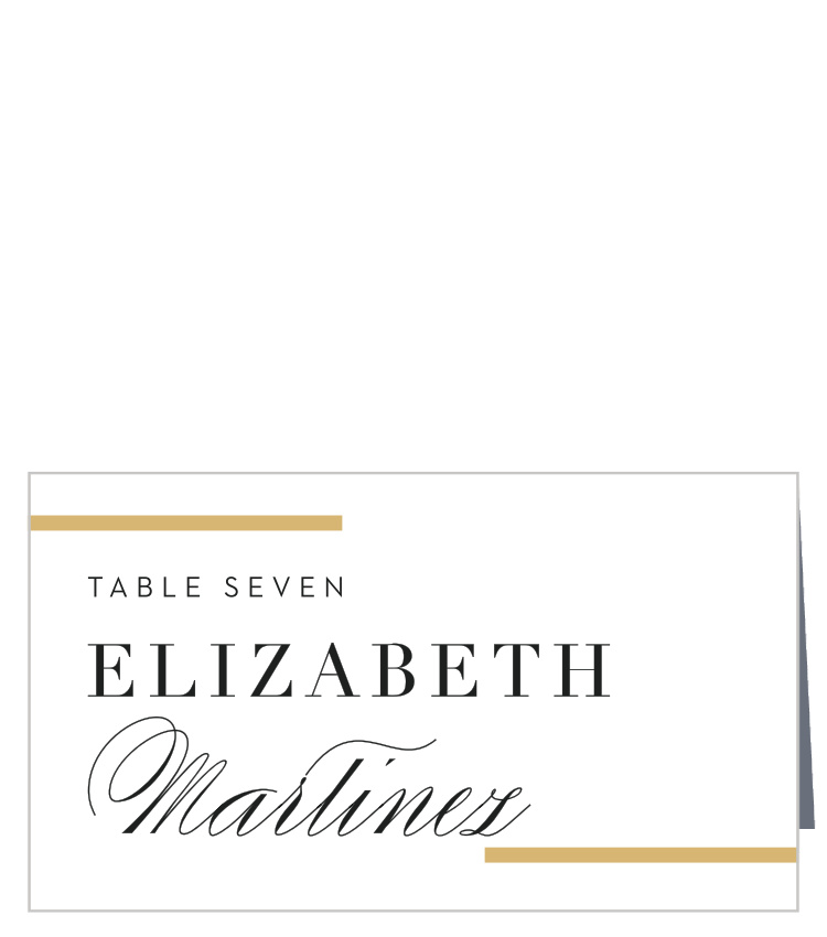Classic Sophistication Place Cards