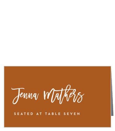 Family and friends will have no issue finding their seats for your wedding reception with the help of our Tea Photo Collage Place Cards. 