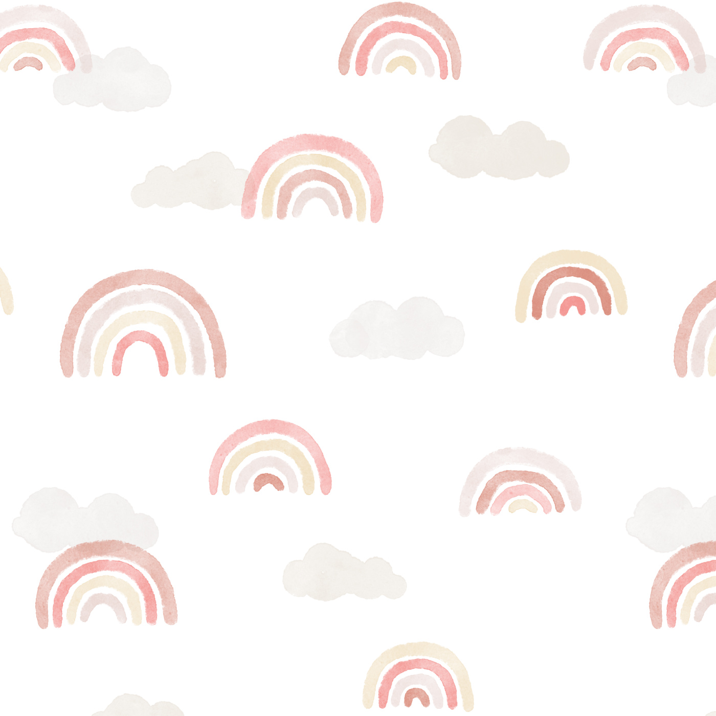 Rainbow Sky Peel And Stick Removable Wallpaper | Love vs. Design