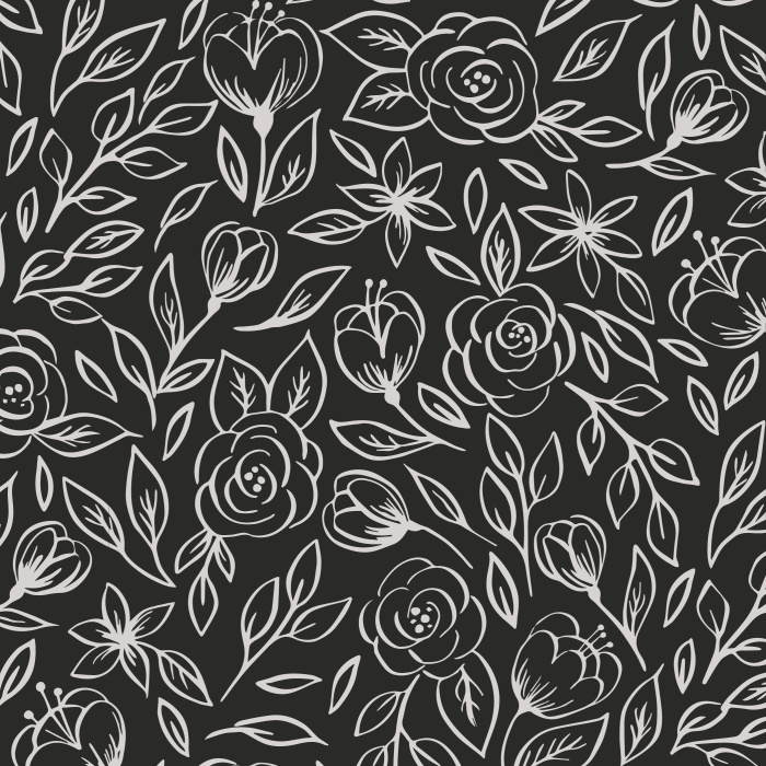 Transform any room in your home into a flourishing garden with our Wild Roses Peel And Stick Removable Wallpaper.