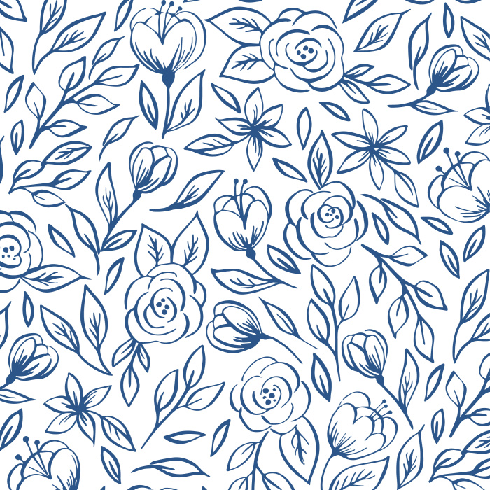 Transform any room in your home into a flourishing garden with our Wild Roses Peel And Stick Removable Wallpaper.