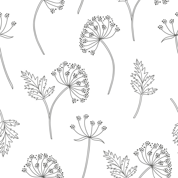 Transform any room in your home into a flourishing garden with our Queen Anne peel and stick removable wallpaper.