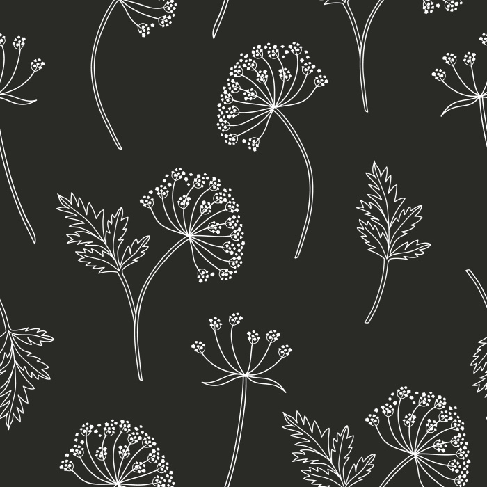 Transform any room in your home into a flourishing garden with our Queen Anne peel and stick removable wallpaper.