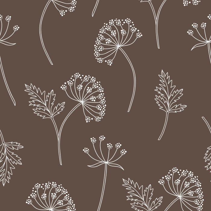 Transform any room in your home into a flourishing garden with our Queen Anne peel and stick removable wallpaper.